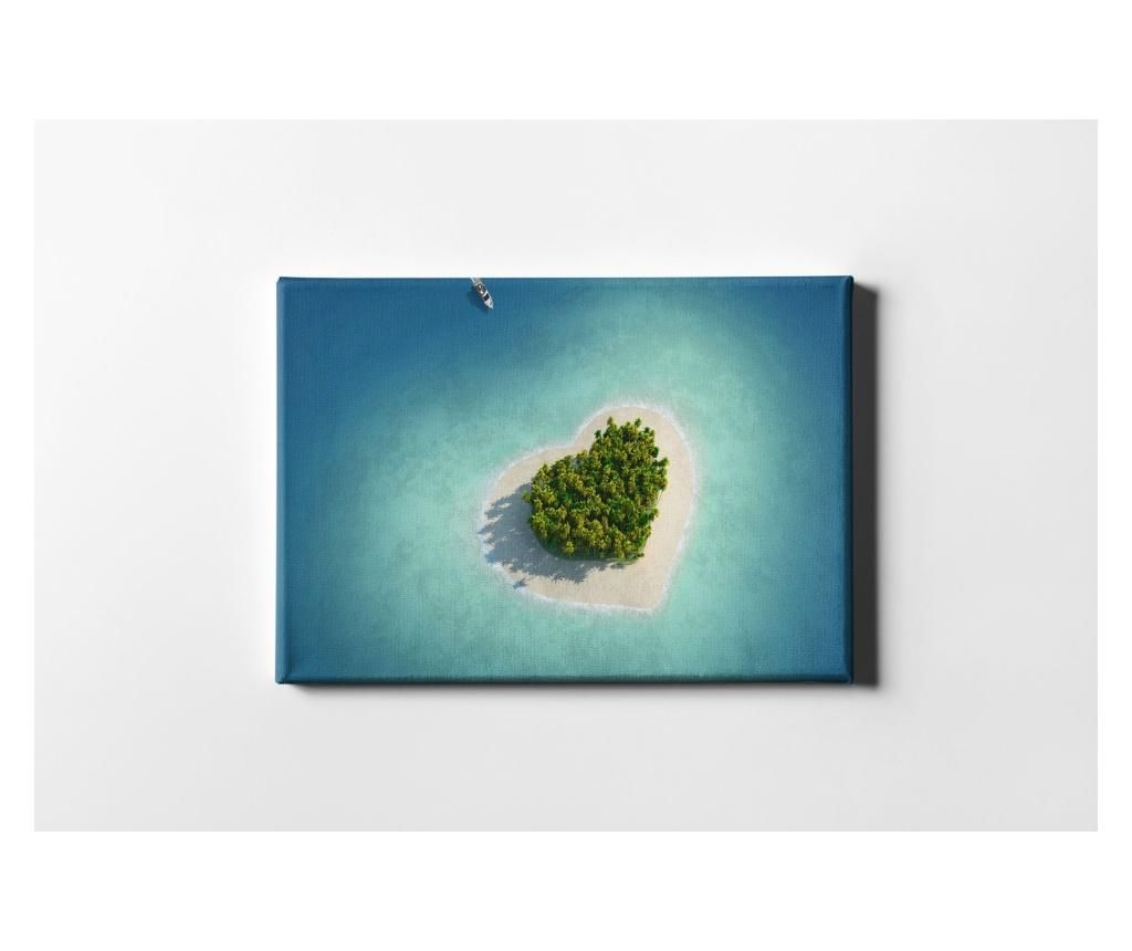 Tablou Casberg, Island, canvas din bumbac, 40×60 cm – CASBERG, Multicolor CASBERG imagine 2022