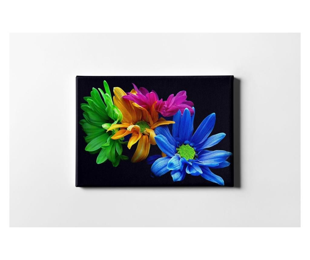 Tablou Casberg, Colored Leaves, canvas din bumbac, 50×70 cm – CASBERG, Multicolor CASBERG imagine 2022