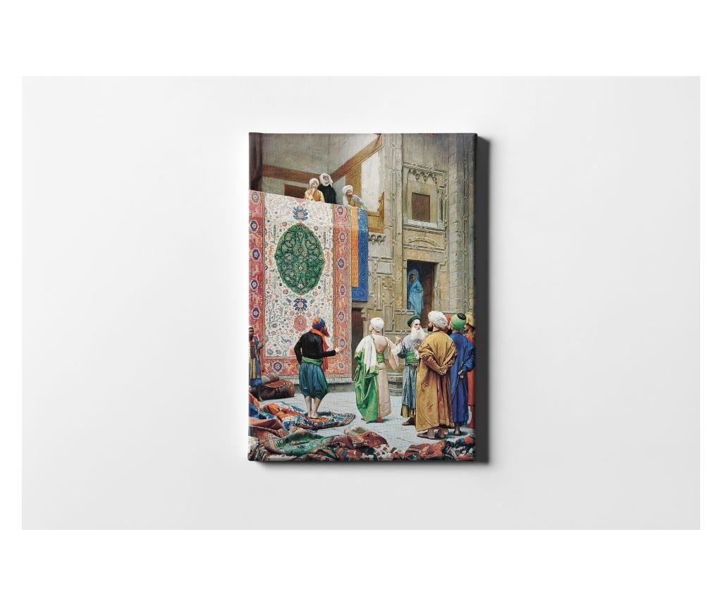 Tablou Casberg, Carpet Merchant, canvas din bumbac – CASBERG, Multicolor CASBERG imagine noua modernbrush.ro
