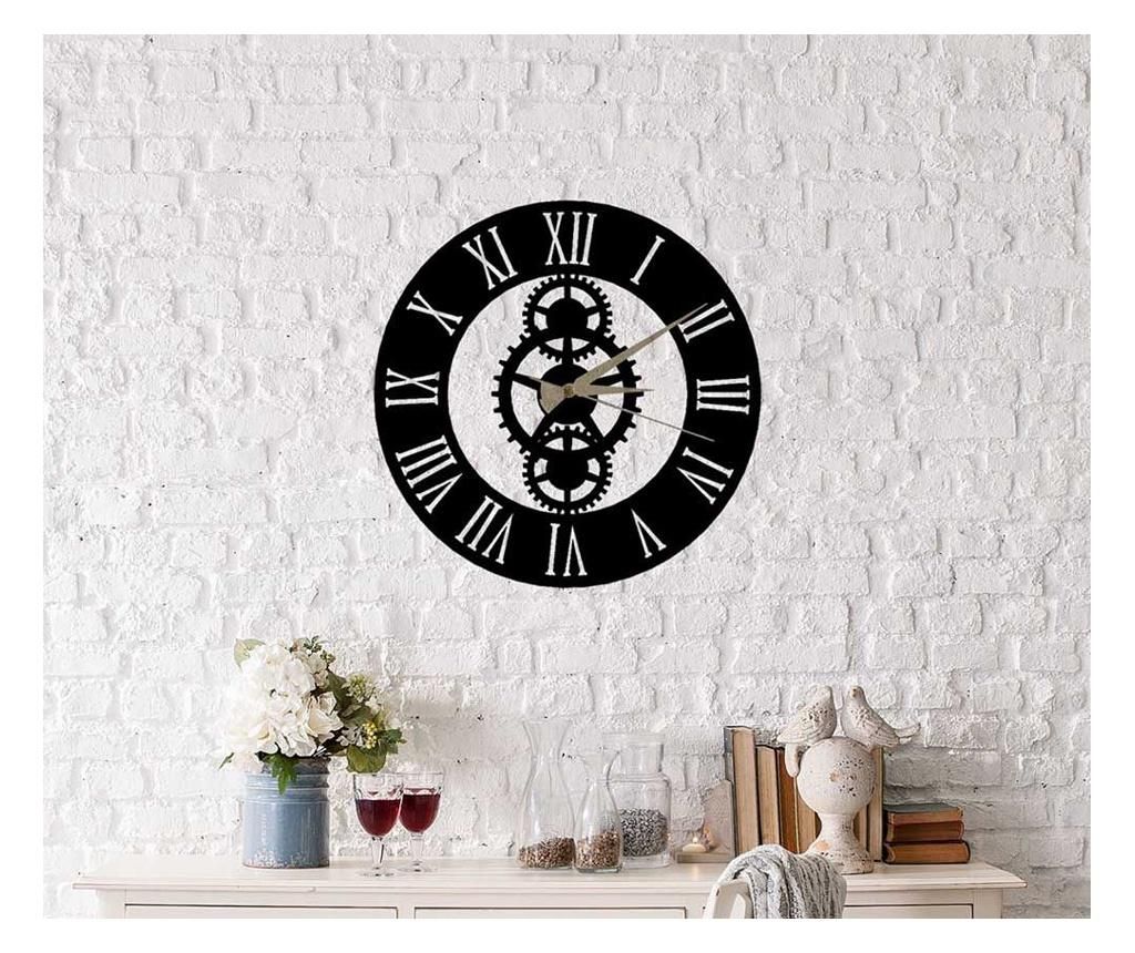 Ceas de perete Platon Clock – Dilly, Negru