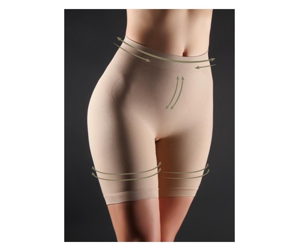 Pantaloni modelatori dama Microfiber Hip Hugger Beige S-M