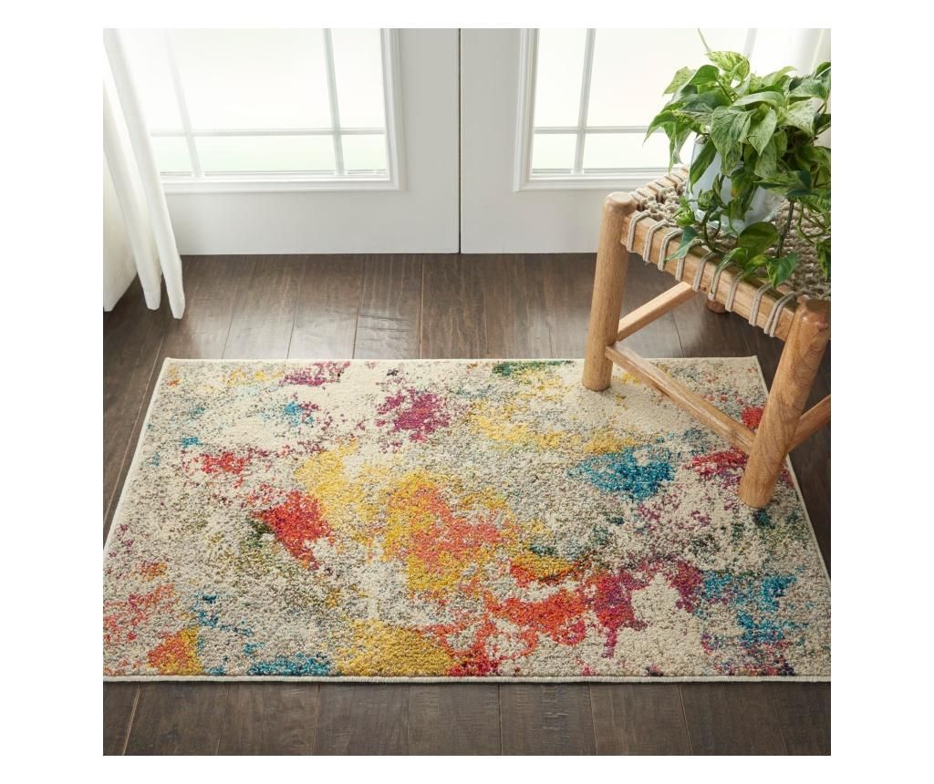 Covor 61x183 cm - Nourison, Multicolor