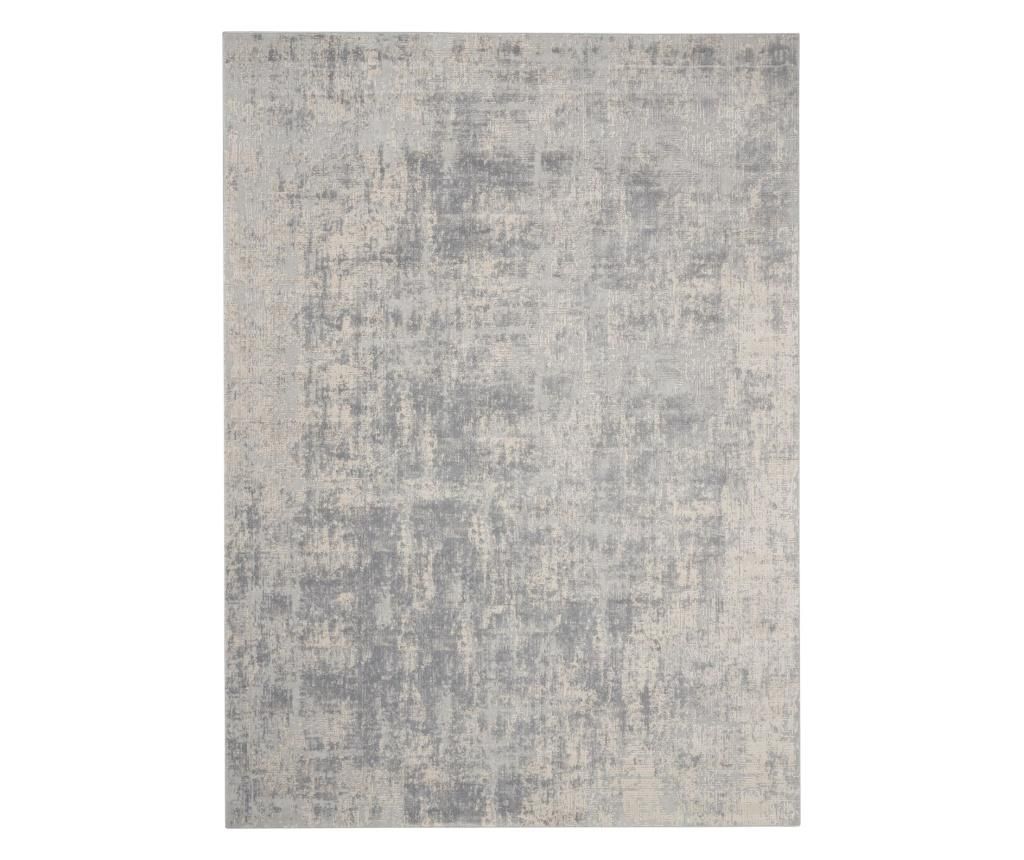Covor 160x221 cm - Nourison, Gri & Argintiu,Mov