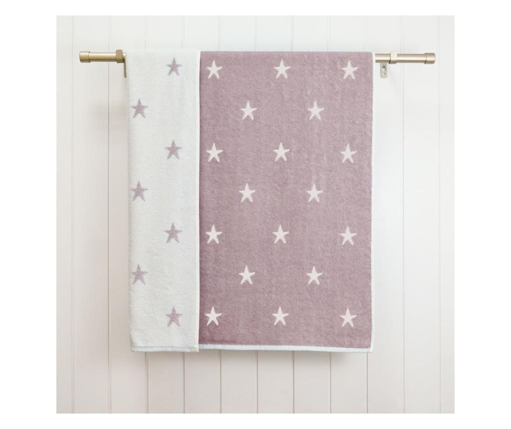 Prosop de baie Stars Purple 70x120 cm - Ardenza, Mov