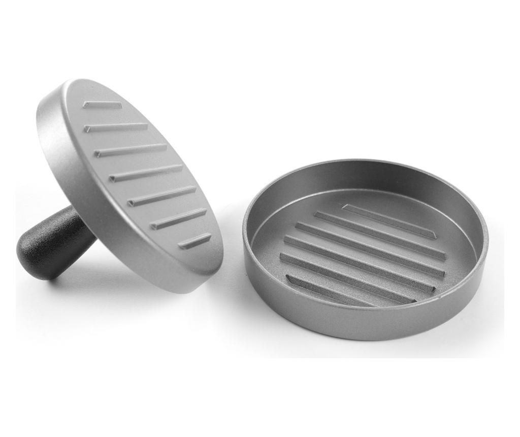 Presa pentru hamburgeri Hendi, aluminiu, ⌀12 cm – Hendi, Gri & Argintiu Hendi imagine 2022
