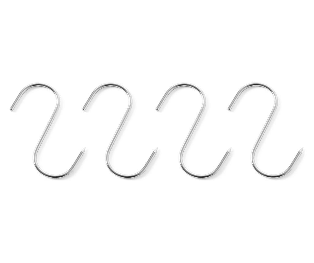 Set de macelarie 4 piese Hendi, inox, 9×0 cm – Hendi, Gri & Argintiu Hendi imagine 2022