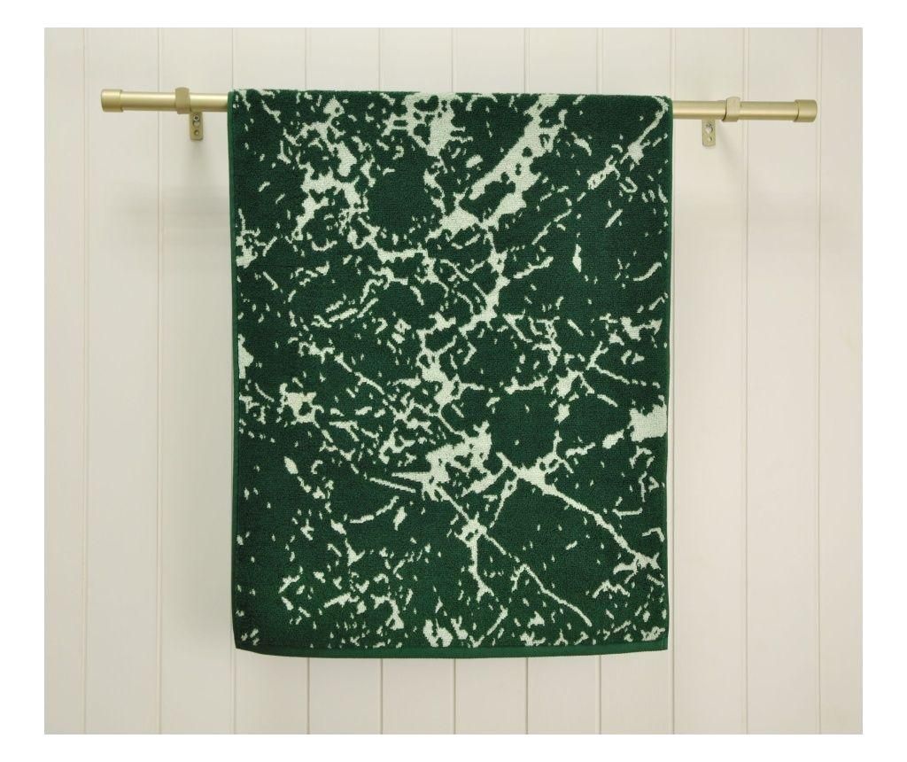 Prosop de baie Marble Green 48x90 cm