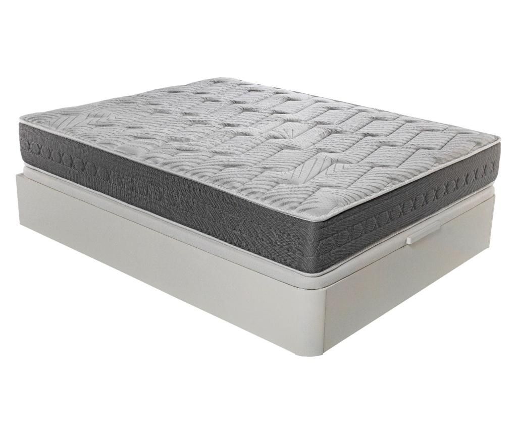 Saltea Royal Sleep, Ceramic Plus Bioceramic, 90x190 cm, High - ROYAL SLEEP, Alb
