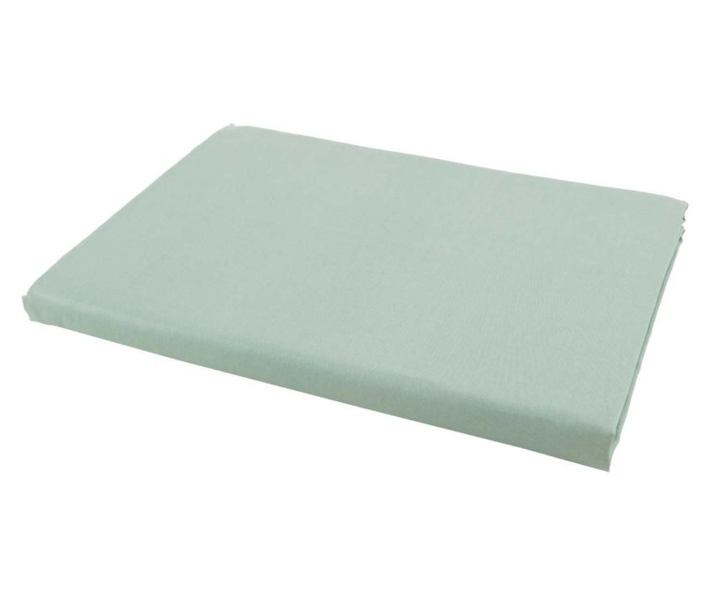 Cearsaf de pat Basic Satin Light Blue 240x260 cm