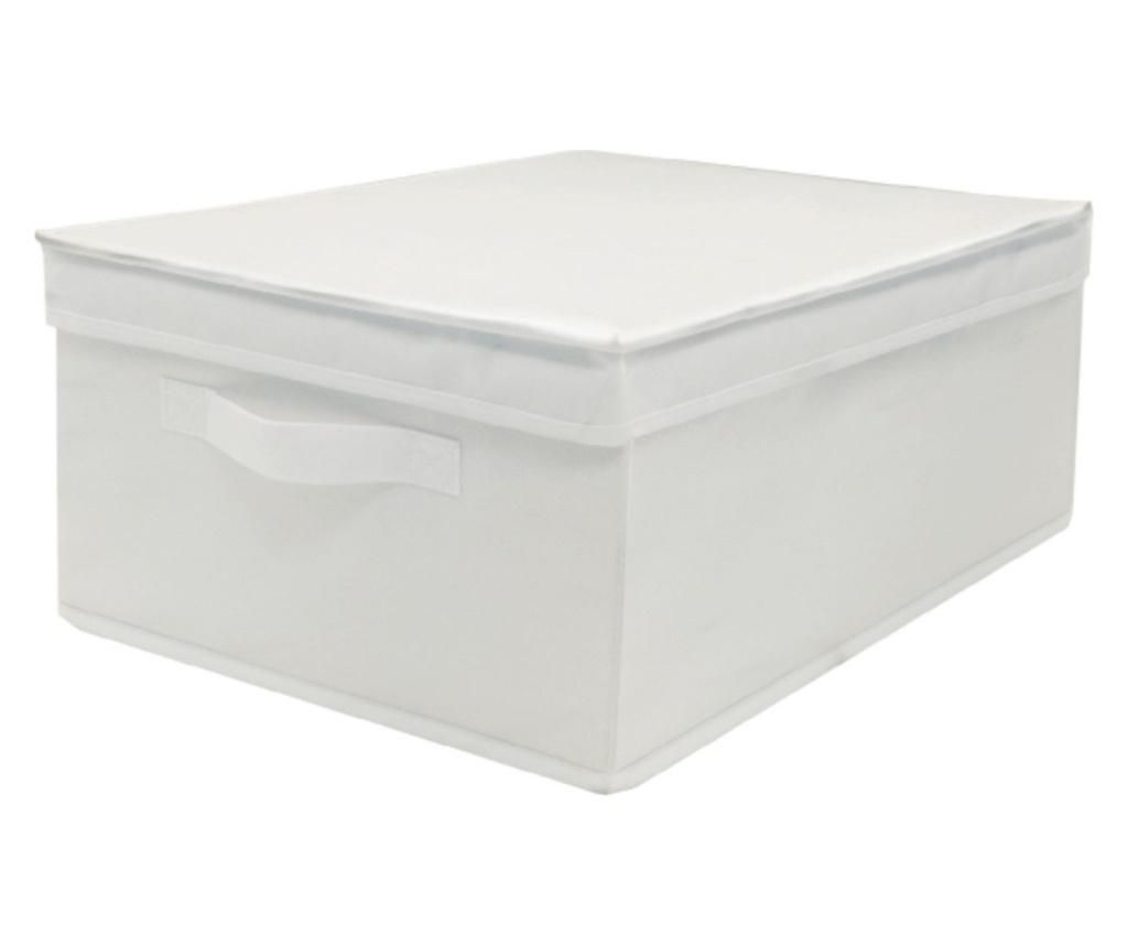 Cutie pentru depozitare Compactor, Wos, 30x43x19 cm, carton – Compactor, Alb Compactor