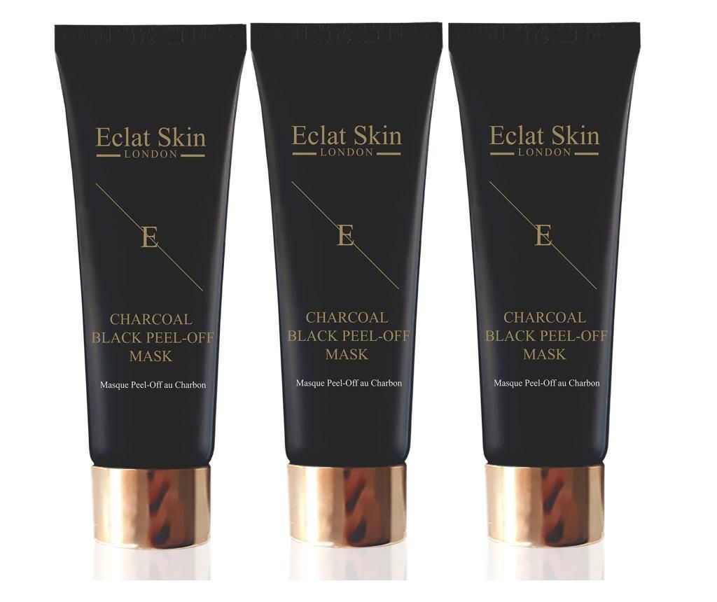 Set 3 masti purificatoare pentru fata Eclat Skin London, Charcoal Peeling – Eclat Skin London Eclat Skin London