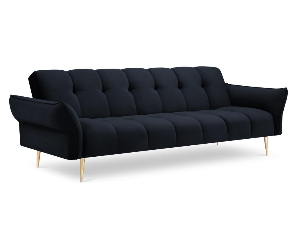Canapea extensibila cu 3 locuri Colorado Dark Blue - COSMOPOLITAN Design
