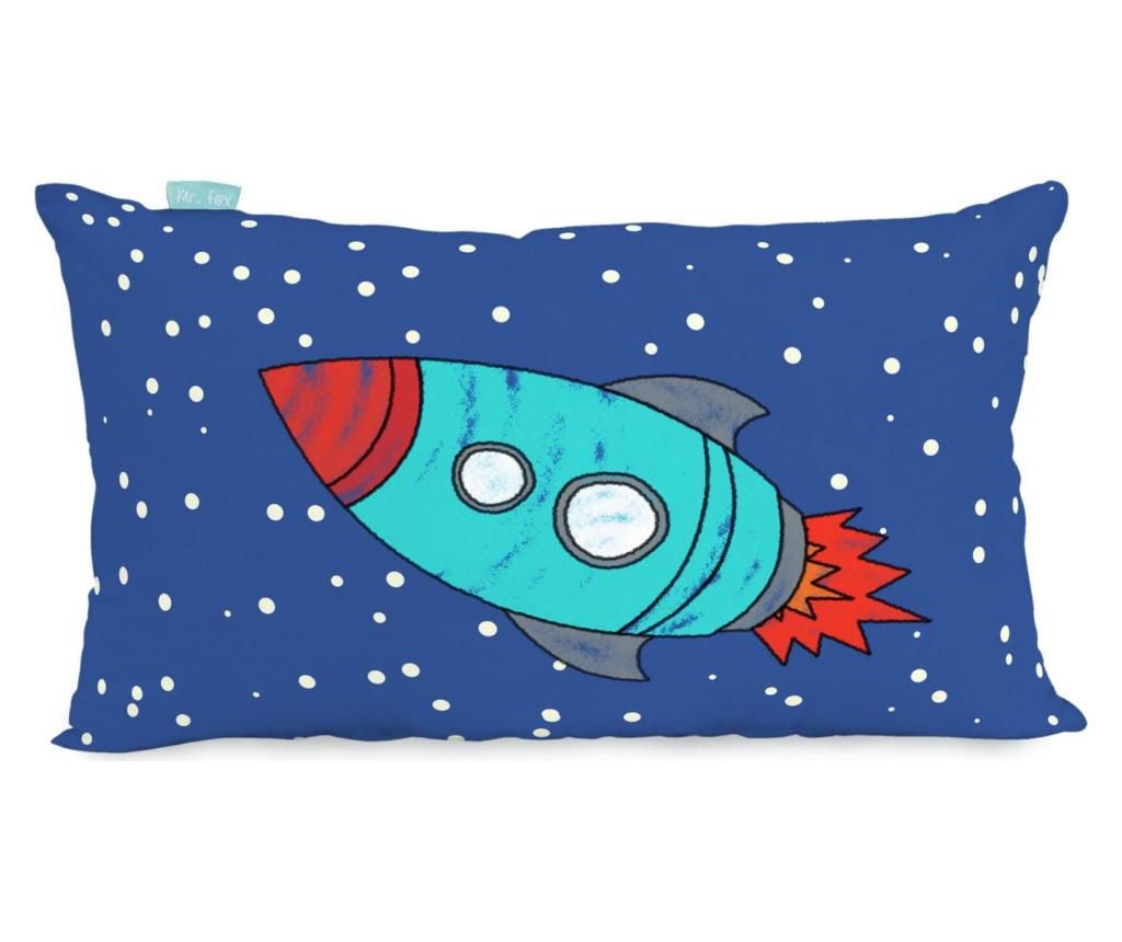 Fata de perna Space Rocket 30x50 cm - Mr. Fox, Multicolor