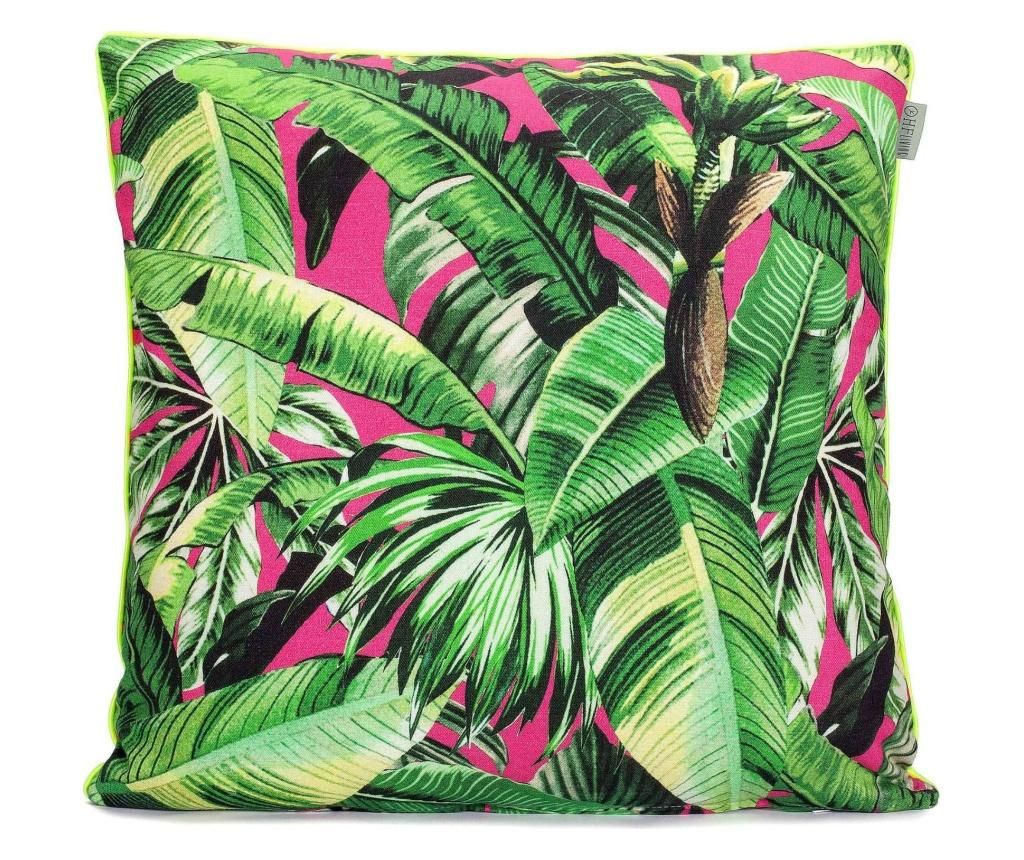 Fata de perna Pink Palm 50x50 cm - HF Living, Verde