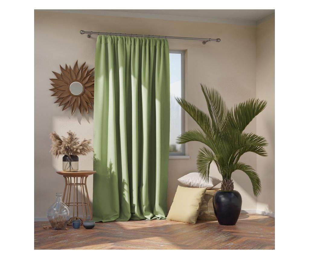 Draperie Blackout Pistachio 140x270 cm - AmeliaHome, Verde