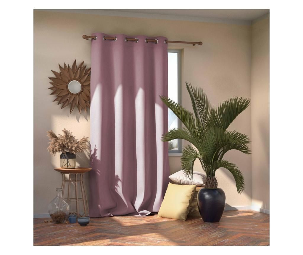 Draperie Ameliahome, Blackout Pink, poliester, 140x270 cm, roz - AmeliaHome, Roz