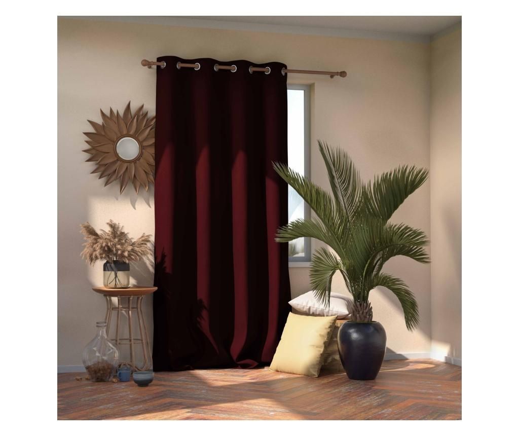 Draperie Blackout Burgundy 140x270 cm - AmeliaHome, Rosu