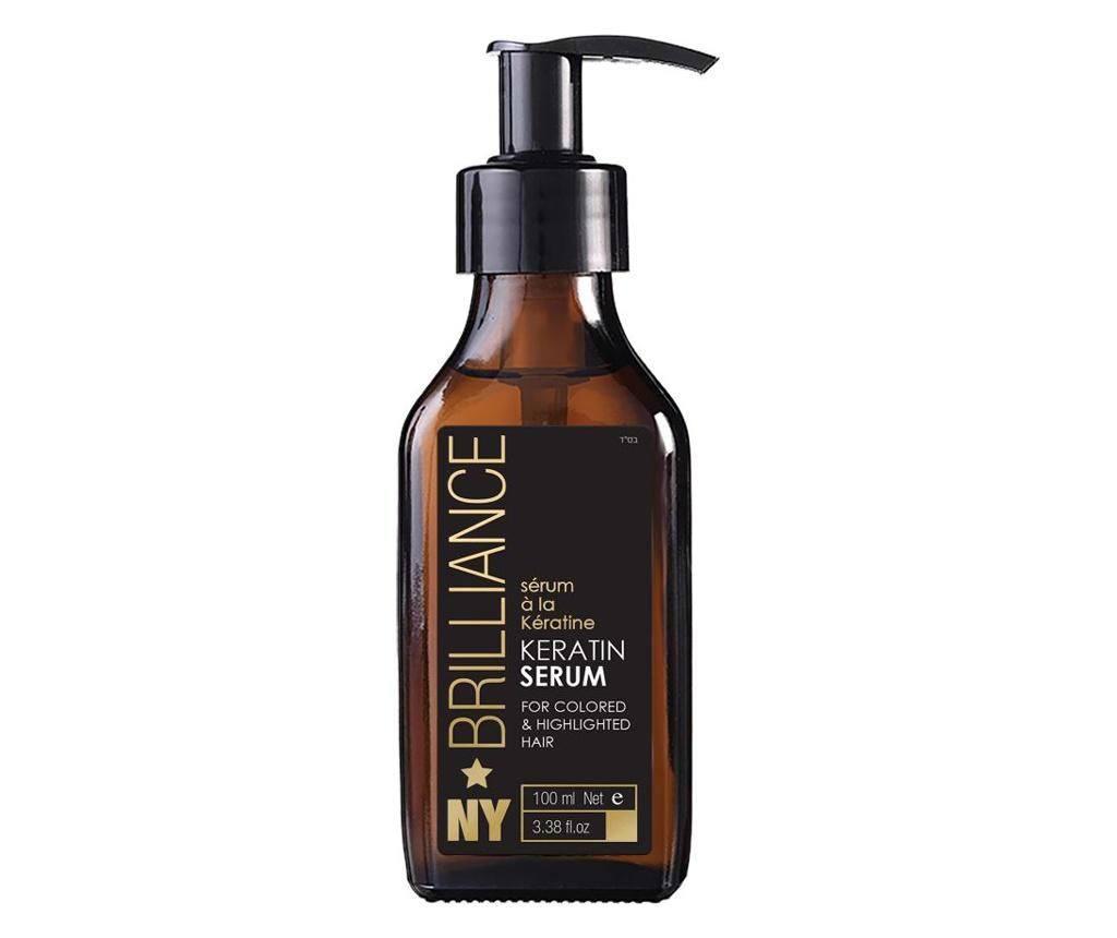 Ser pentru par Keratin 100 ml - BRILLANCE NY