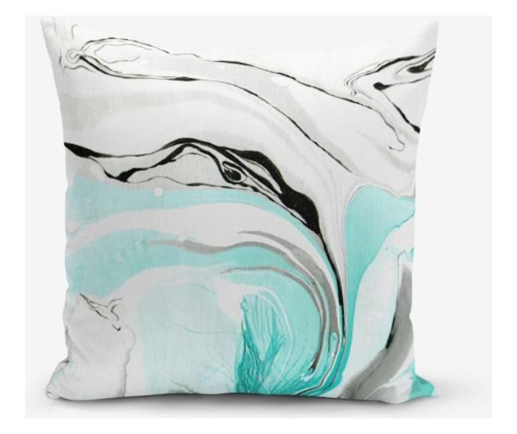 Fata de perna Minimalist Cushion Covers Ebru Sanatı 45x45 cm - Minimalist Home World, Multicolor