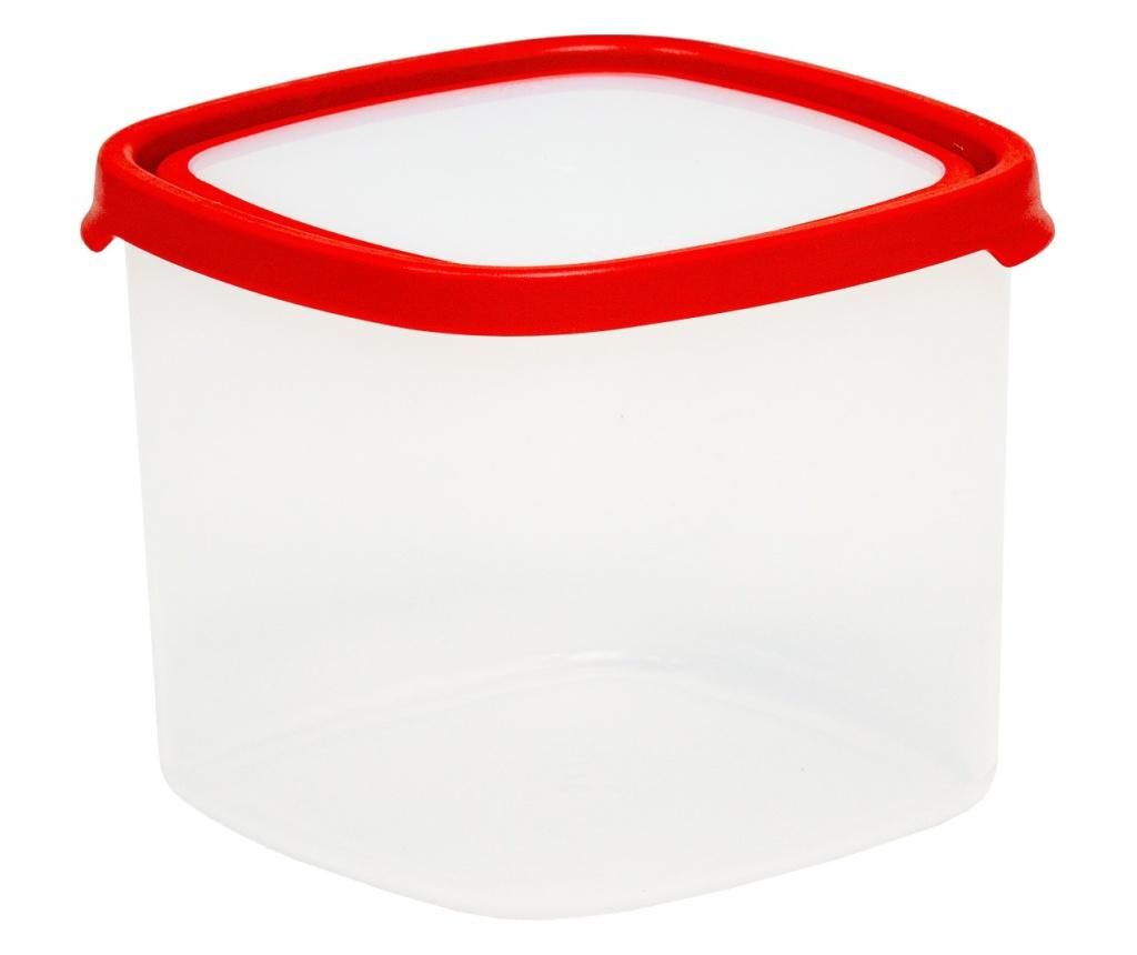 Caserola Seal It Square Red 3.5 L