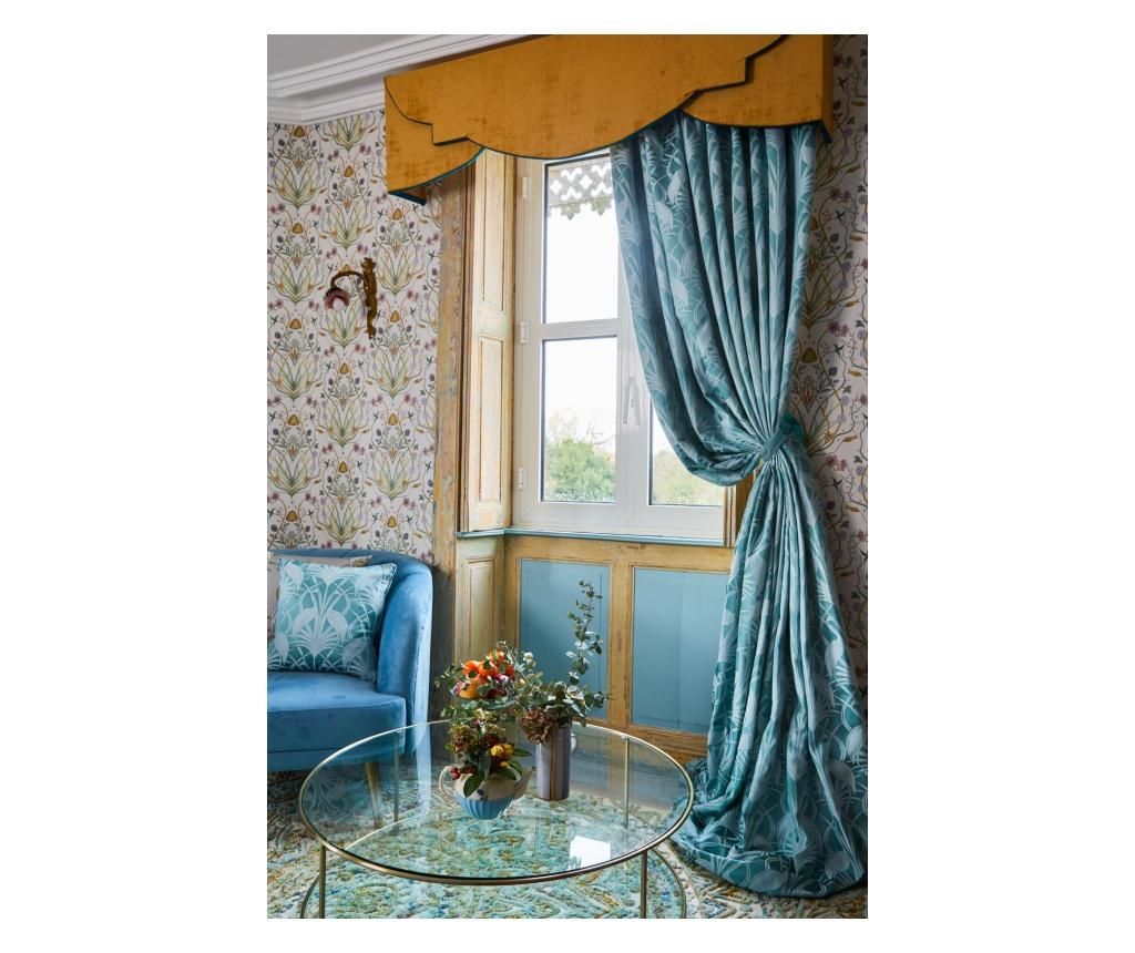 Set 2 draperii Chateau Deco Heron 112x183 cm - The Chateau By Angel Strawbridge, Verde