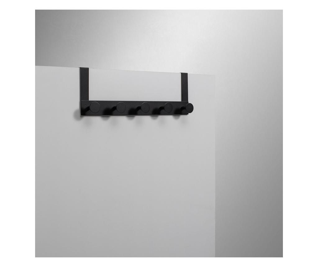 Cuier de usa Tft Home Furniture, Quick, 46x9x16 cm, metal - TFT Home Furniture, Negru