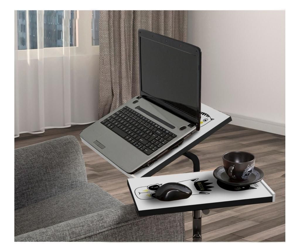 Masa pentru laptop Sapphire, PAL melaminat, 67x46x87 cm - Sapphire