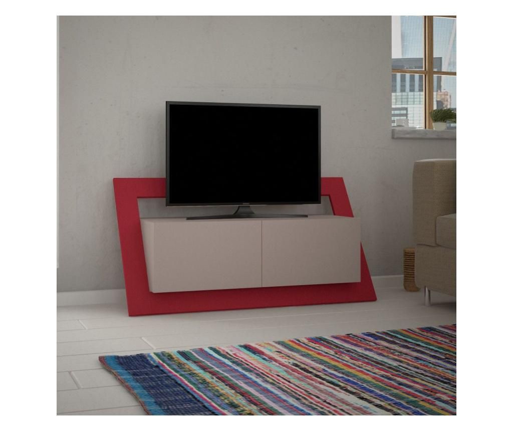 Comoda TV Decortie, PAL melaminat, 120x37x59 cm - Decortie