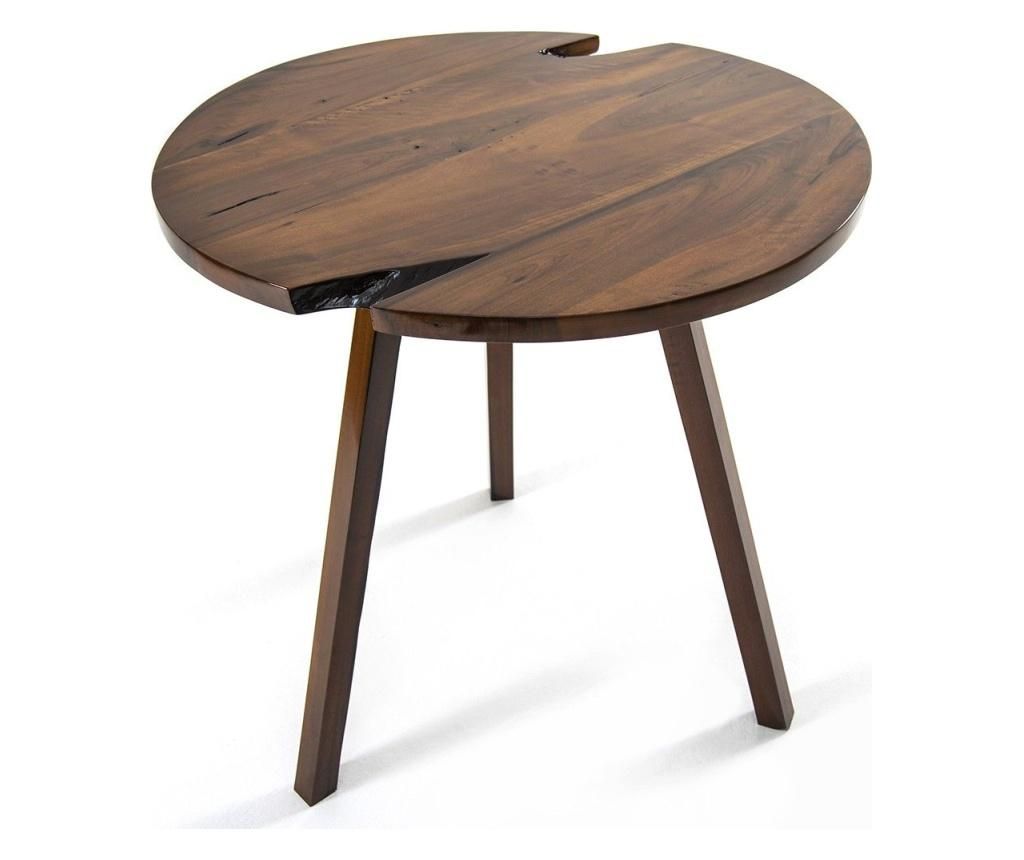 Masa dining Massive Design, lemn de nuc, 77x77x76 cm - Massive Design