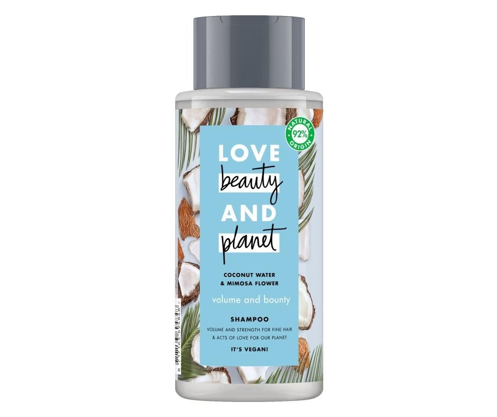 Sampon Love Beauty And Planet, Love Beauty and Planet Coconut&Mimosa, 400 ml – Love Beauty and Planet Love Beauty and Planet imagine antiquemob.ro