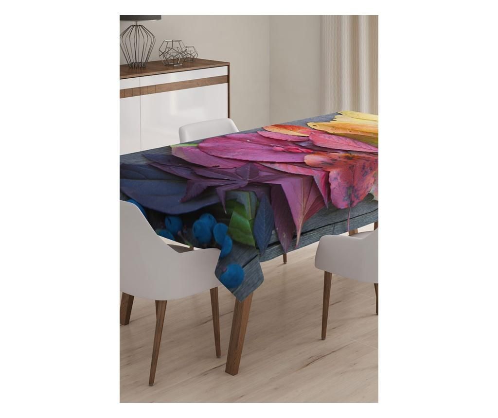 Fata de masa Minimalist Tablecloths Colorful Leaves Seasons 120x140 cm - Minimalist Home World, Multicolor