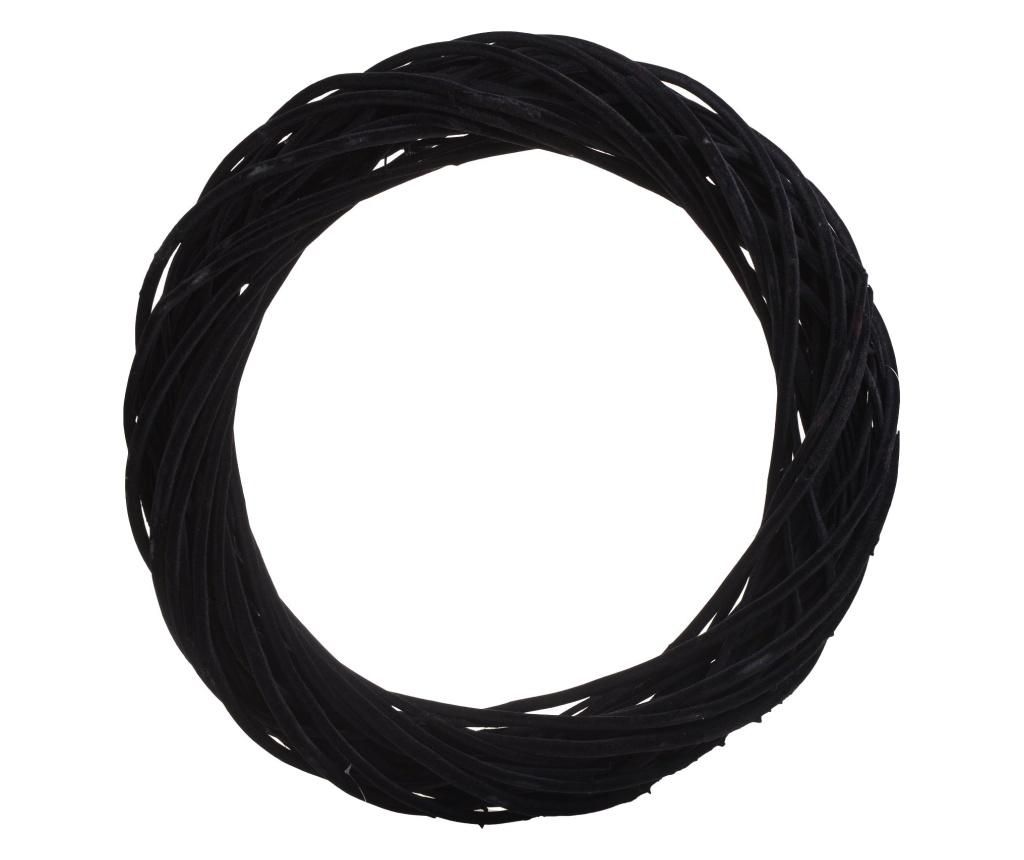 Decoratiune Velvet Black – inart, Negru