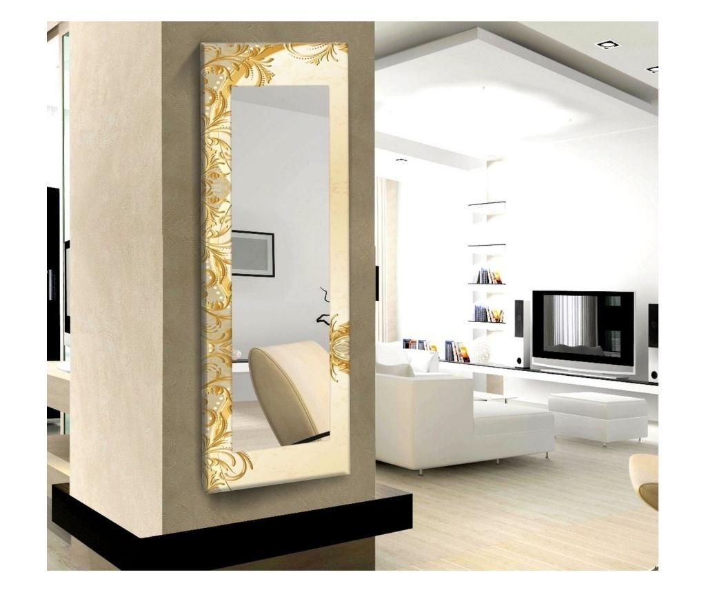 Oglinda decorativa Oyo Concept, lemn, 40×5 cm – Oyo Concept, Multicolor Oyo Concept imagine reduceri 2022