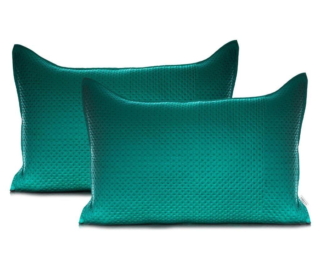 Set 2 fete de perna Carmen 50x70 cm - Amelia Home, Verde