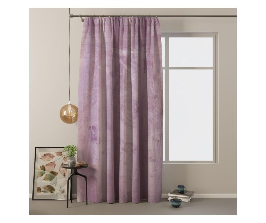 Draperie Velvet on pleat 140x240 cm - Amelia Home, Mov