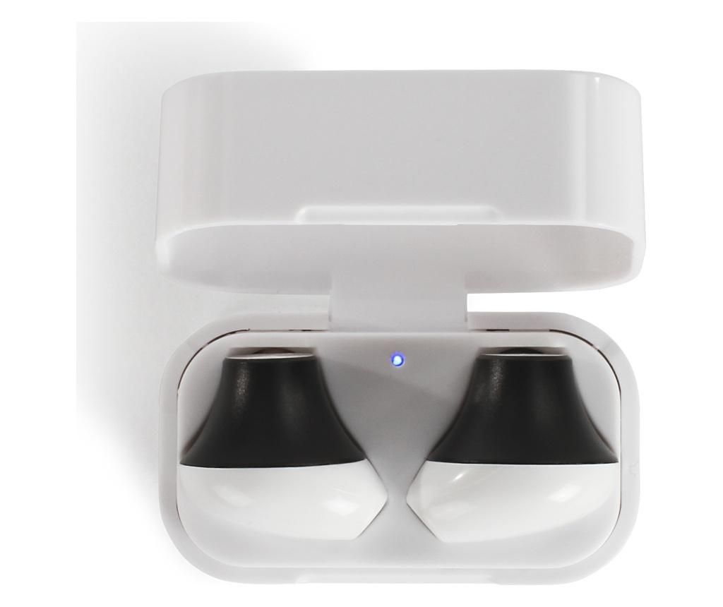 miser Cyclops unconditional Casti wireless compatibile Bluetooth - LIVOO, Alb - bugetulfamiliei.ro