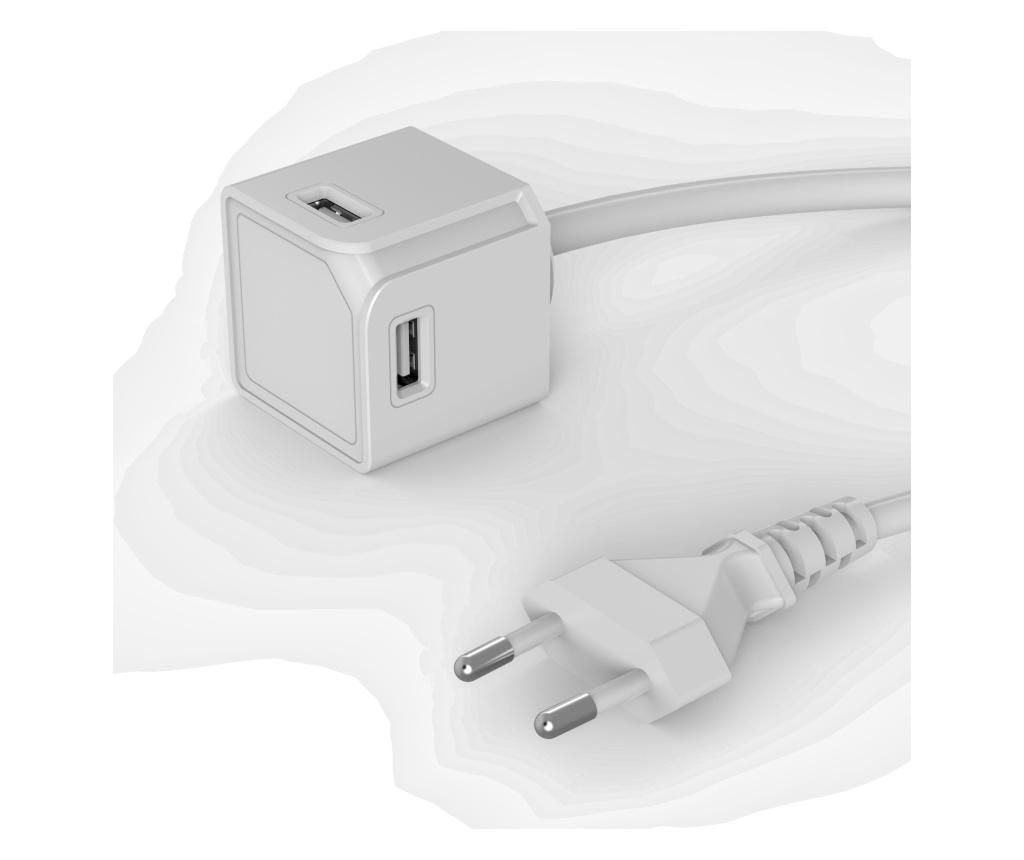 USBcube Extended Alb - DesignNest