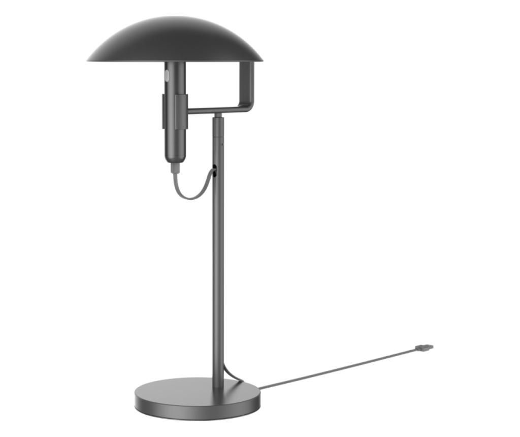Lampa Cu Lanterna Si Stand Pentru Birou Flashlight Desklight Set Gri Lumina Calda - DesignNest