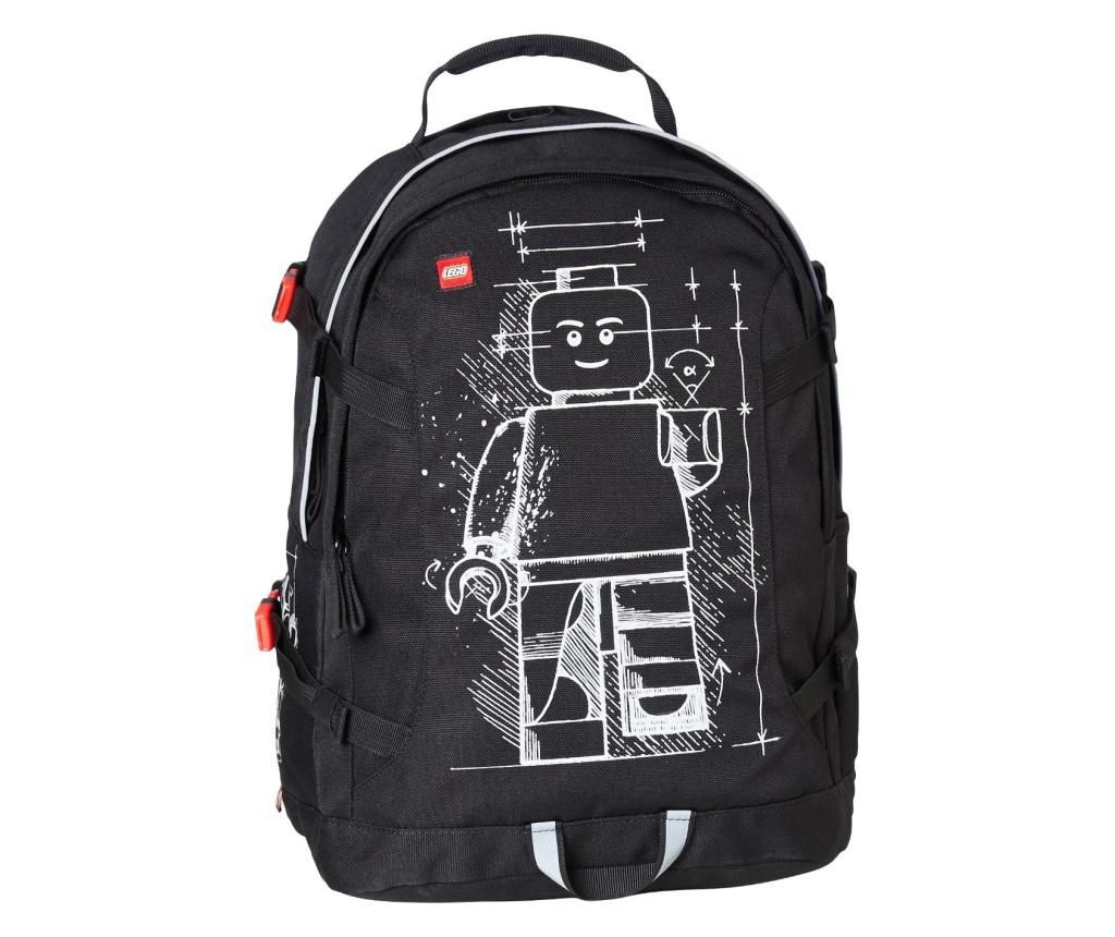 Rucsac Tech Teen - LEGO Bags, Negru