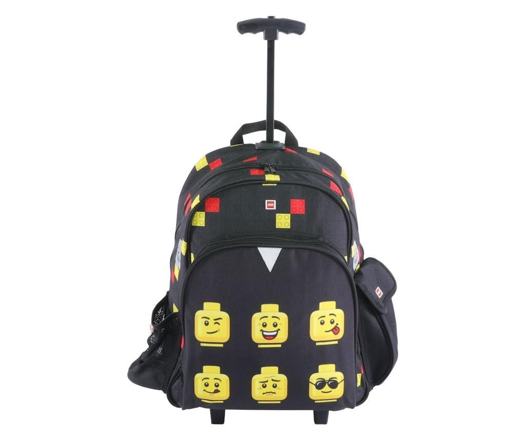 Rucsac copii Faces Black - LEGO Bags, Negru