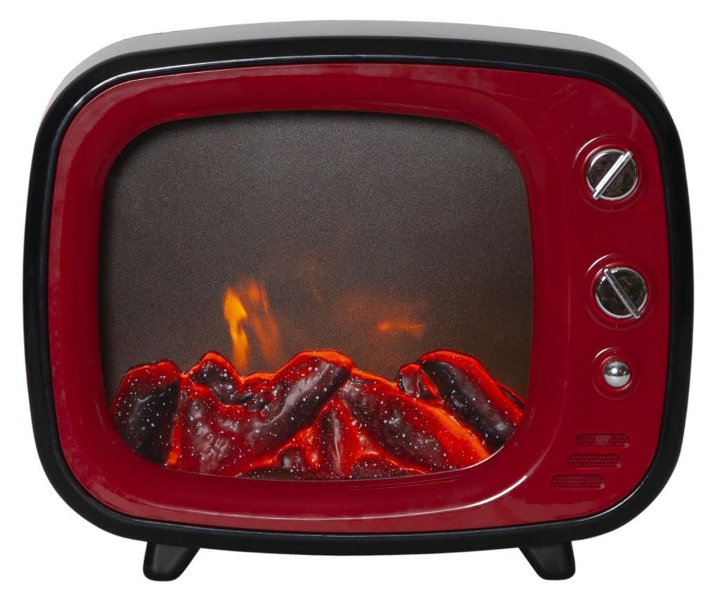 Felinar cu LED Fireplace - Best Season, Rosu