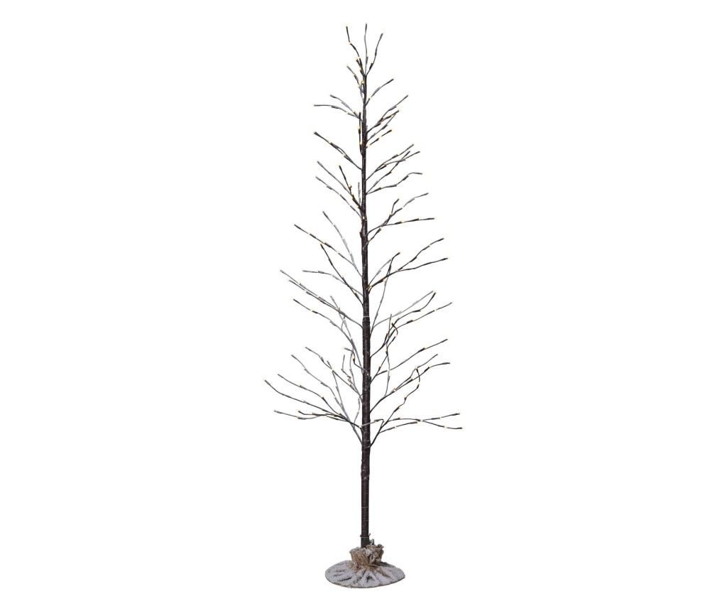 Arbore decorativ cu LED Best Season, Tobby Tree, plastic, maro, M - Best Season, Maro