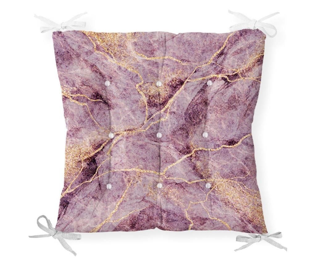 Perna de sezut Minimalist Cushion Covers Pink Marble 40×40 cm – Minimalist Home World, Roz Minimalist Home World