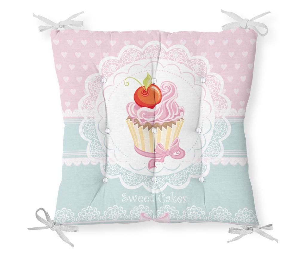 Perna de sezut Minimalist Cushion Covers Cupe cake Pink 40×40 cm – Minimalist Home World, Verde