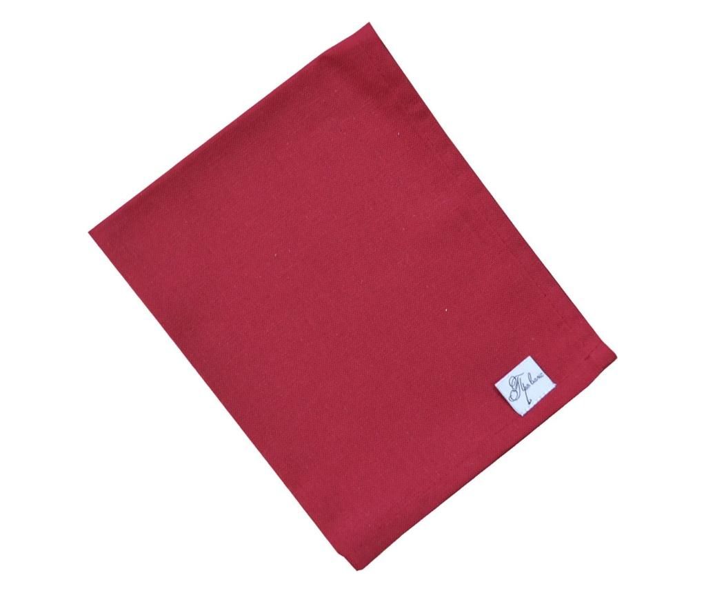Servet de bucatarie Textile4home, Garnet, bumbac, 35×45 cm, rosu – textile4home, Rosu textile4home