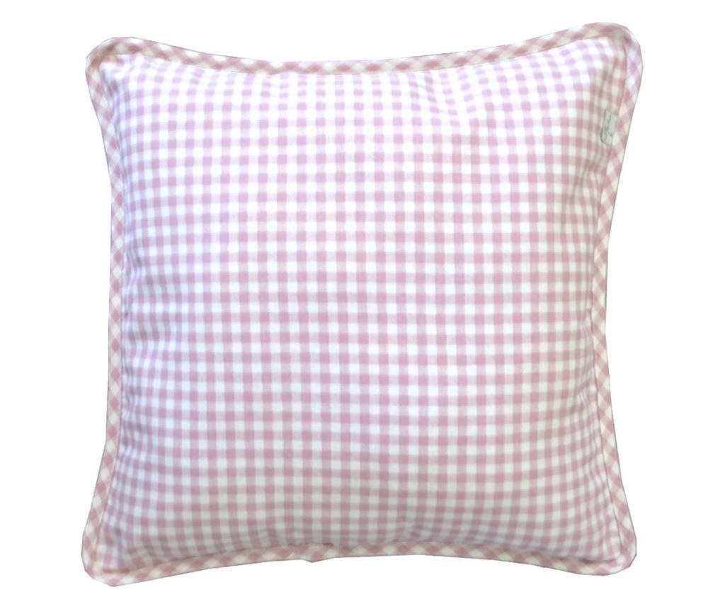 Fata de perna Textile4home, Bella, bumbac, 45×45 cm, roz – textile4home, Roz textile4home