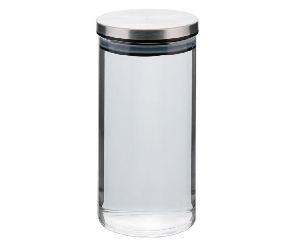 Borcan cu capac ermetic Axentia, sticla borosilicata, transparent/argintiu, 330 ml,330 ml – Axentia, Gri & Argintiu Axentia imagine 2022