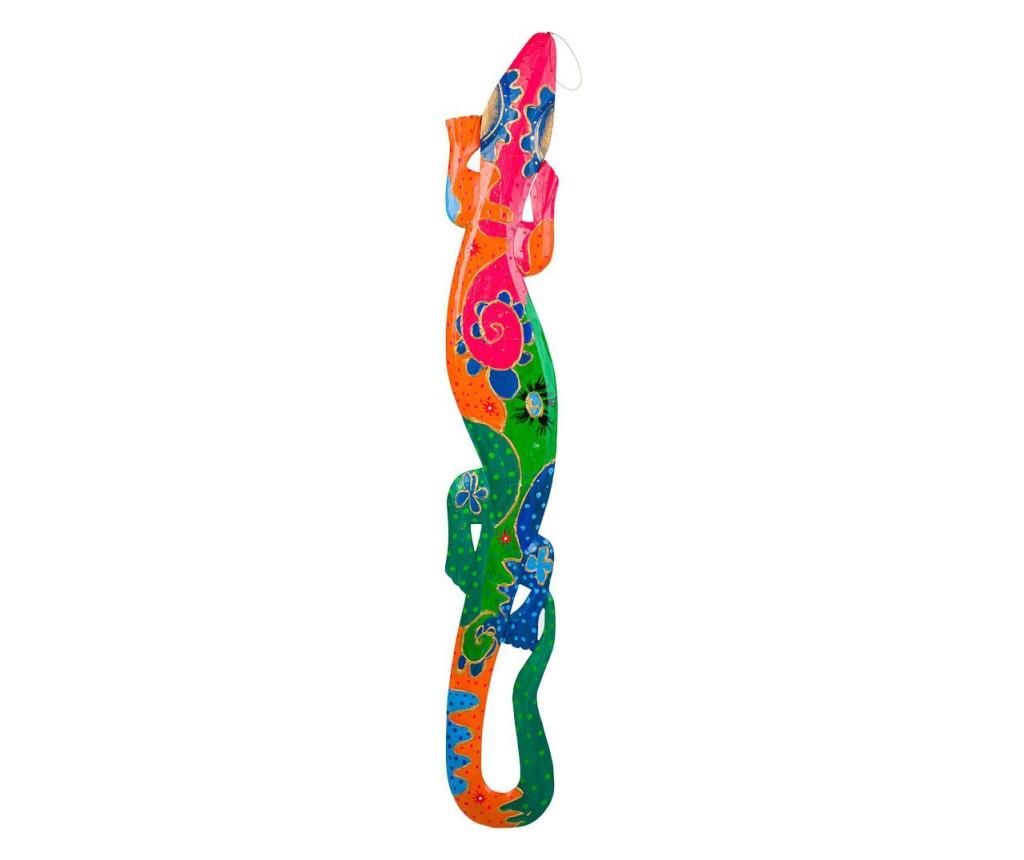 Set 3 decoratiuni Gecko - Creaciones Meng, Multicolor