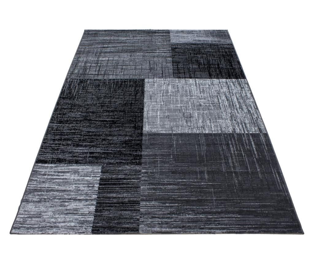 Covor Ayyildiz Carpet, Plus Black, 80x300 cm, polipropilena tratata termic - Ayyildiz Carpet, Negru