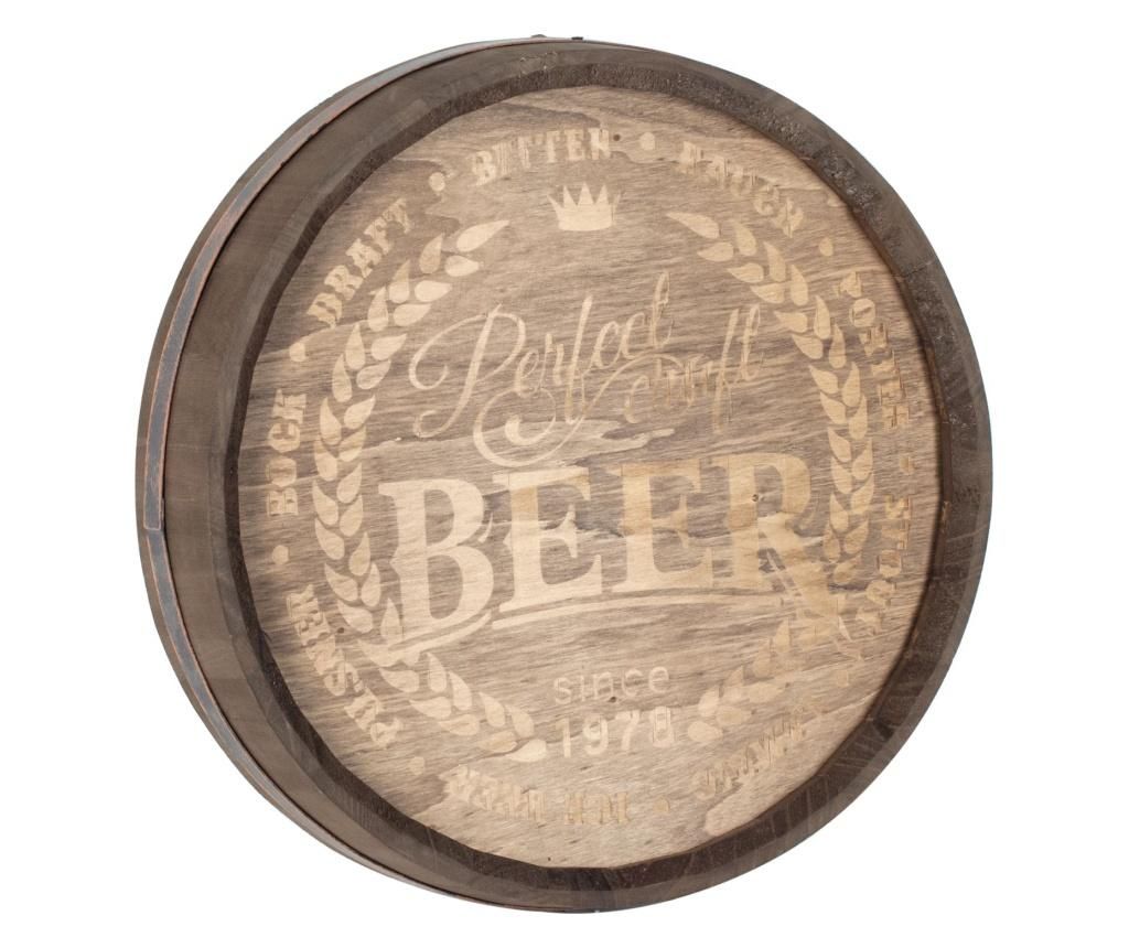 Decoratiune de perete Wine And Beer - Signes Grimalt, Crem